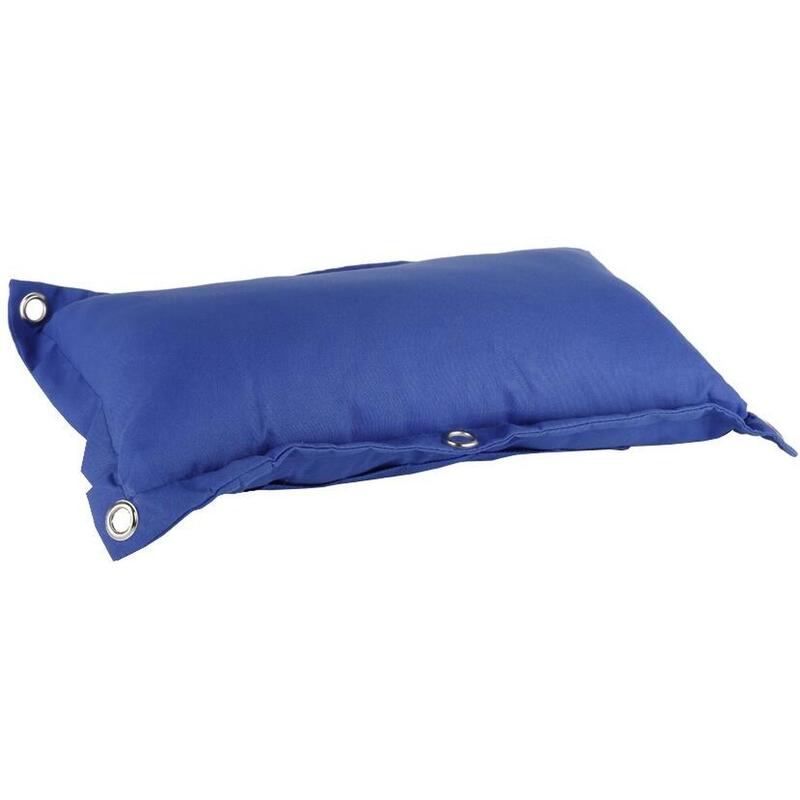 Coussin du siège du transporteur arrière bleu