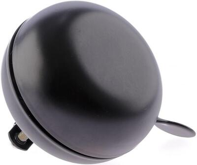 Fietsbel ding dong merlot zwart ø80 mm - mat zwart