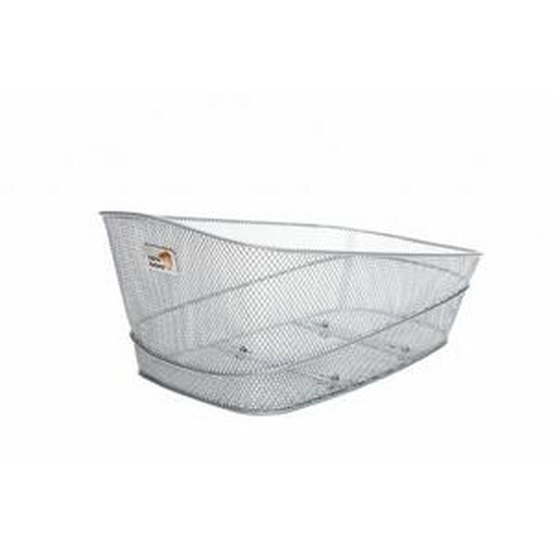 Panier À Vélo Stresa 22 Litres 42 X 33 X 20 Cm - Argenté