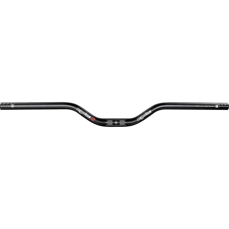 MTB Lenker Ergotec Riser Bar 50 ø31,8 x 780 - schwarz