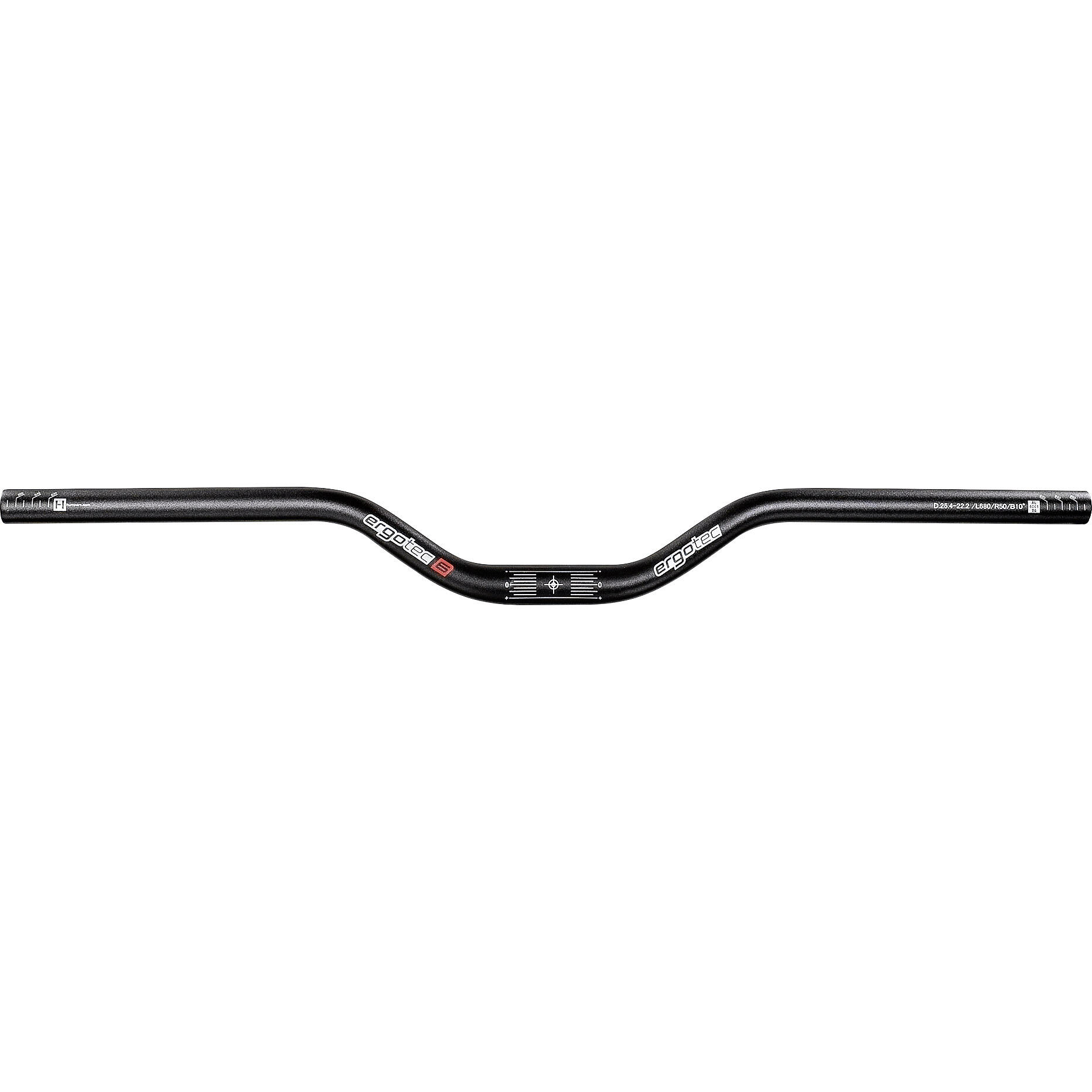 Staring Bend Ergotec Riserbar 31,8 nero (bici elettrica 45 km)