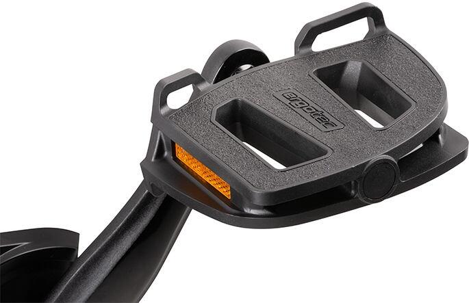 Ergotec Kunststoffpedal EP-2 schwarz, 9/16", mit Reflektoren 4/4