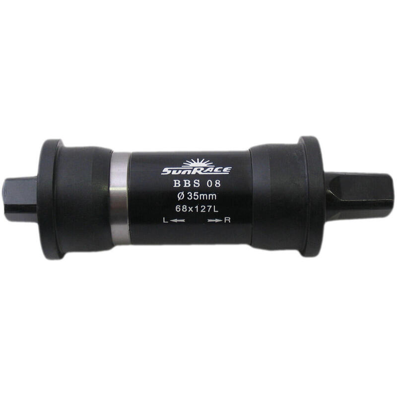 Movimento centrale quadrato con coppa in plastica Sunrace 127 mm 35 mm