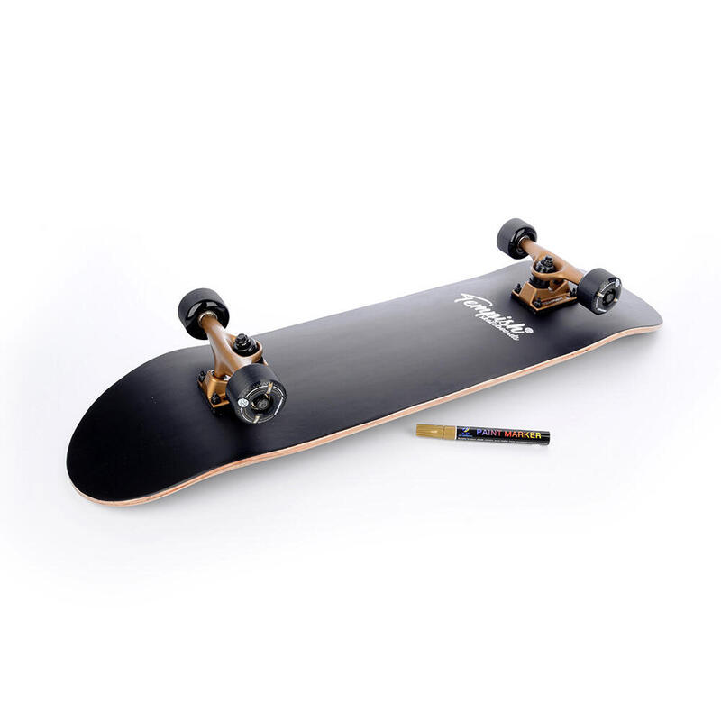 Tempish skateboard EMPTY 31 x 8 Zoll schwarz 2-teilig