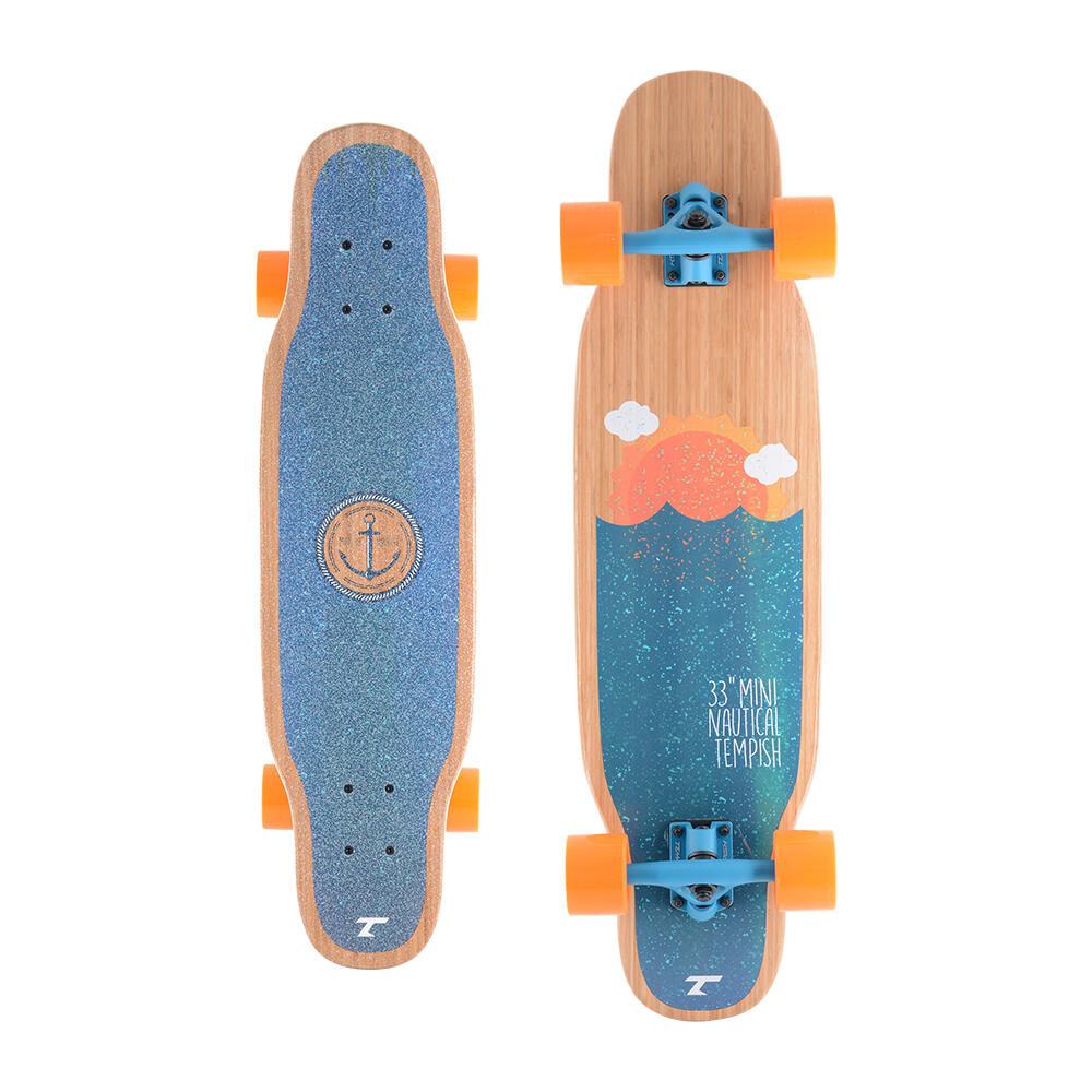 Mini Nautical Longboard - Kids - 33 inch