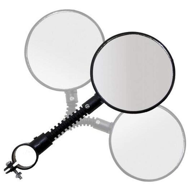 Fietsspiegel 3D-verstelbaar Ø 84 mm met klem