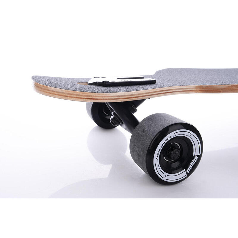 Tempish longboard Walnut 99 x 21 cm zwart/bruin