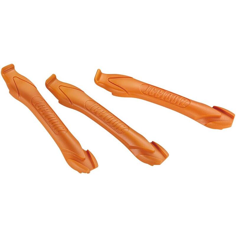 IceToolz ensemble de 3 collecteurs de pneus orange