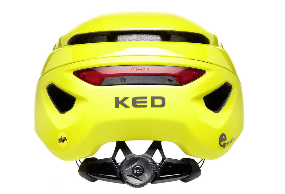 Kask rowerowy MITRO, neonowy zielony