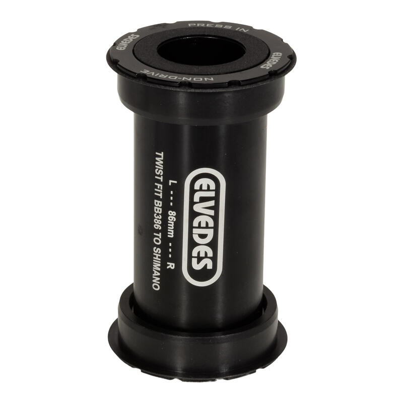 Boîtier de pédalier Elvedes Twist fit BB386 Shimano