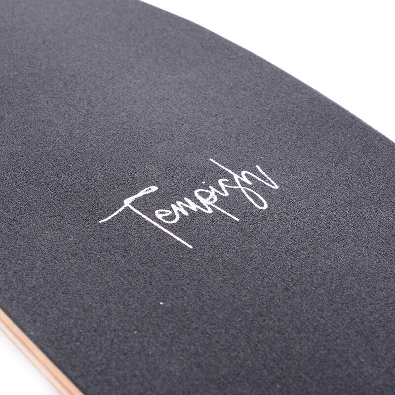 Tempish longboard-Fisch 82,5 x 21,5 cm weiß/schwarz