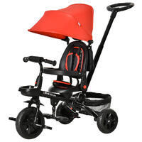 Tricycle enfant évolutif pliable multi-équipé métal PP