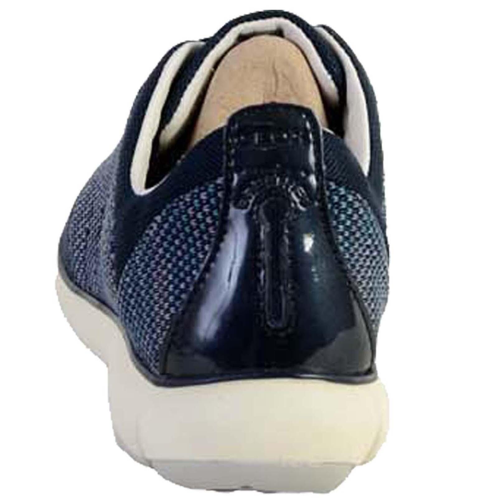 Basket Geox D Nebula. C - KNITT.TEXT. + SUEDE - Femme 3/4