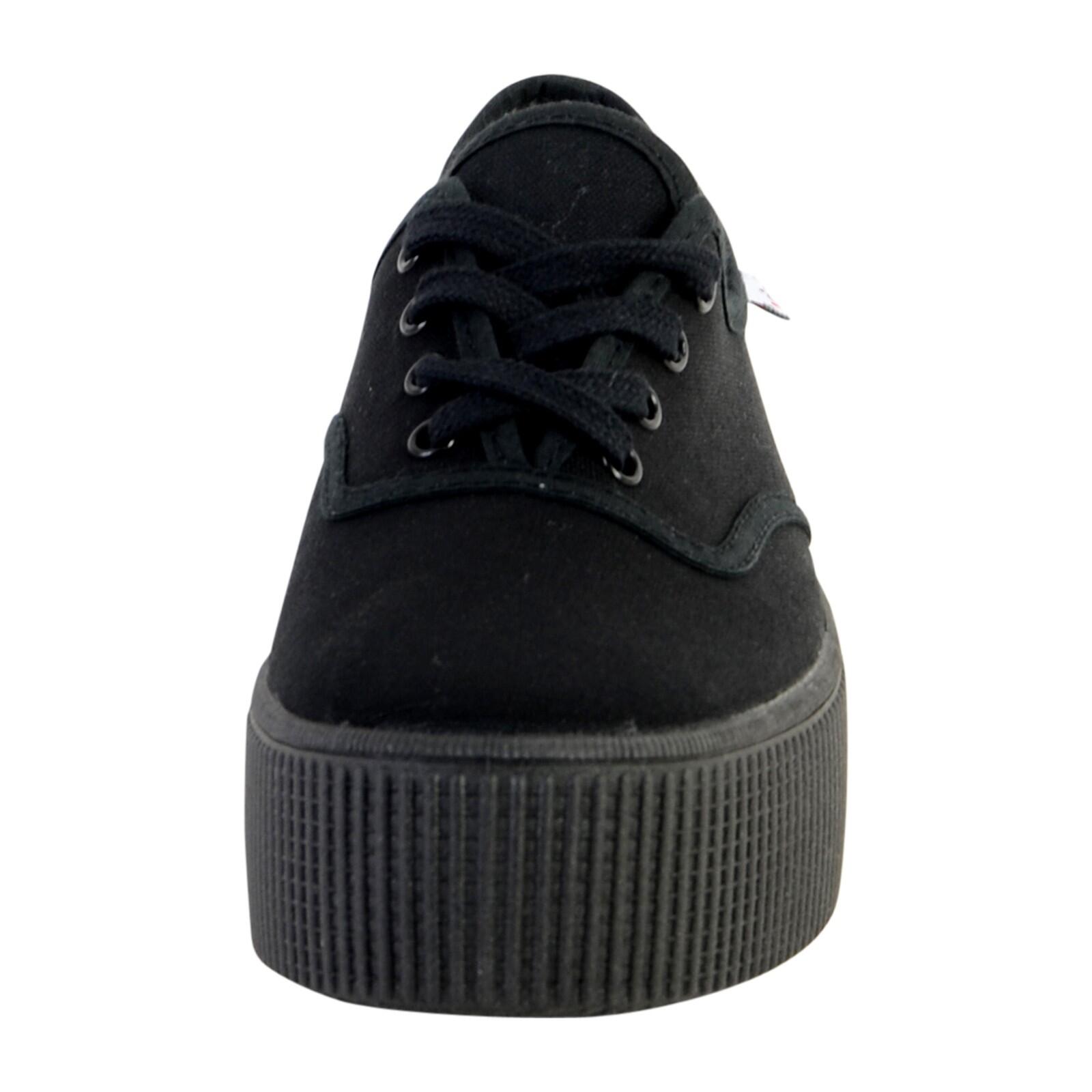 Sneaker Victoria anglaise double toile monochrome 4/5