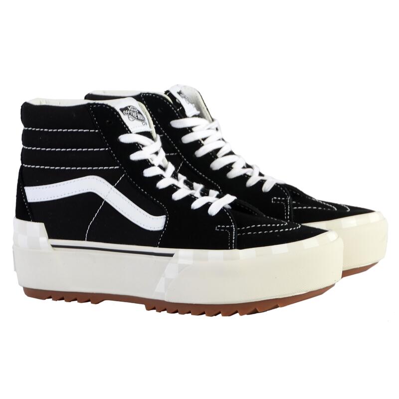 Scarpe da ginnastica Vans cu platforma Sk8-Hi Stacked, Nero, Donne