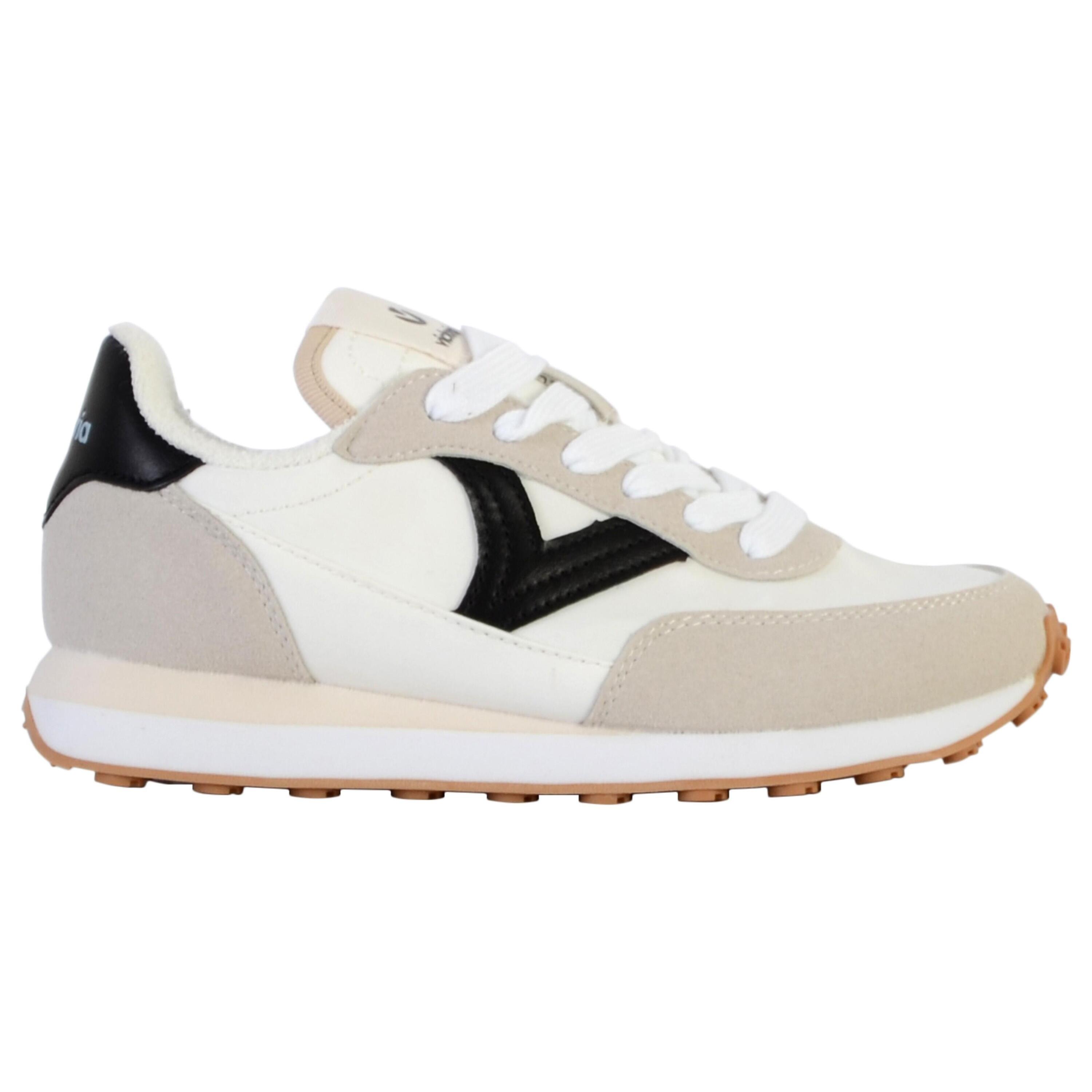 Astro Contrast Nylon Womens Sports Low Top Lace Up Trainers 2/5