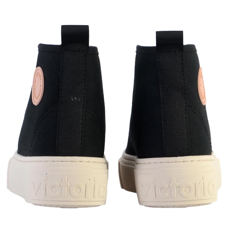 Sneakers Deportivas Mujer Victoria ABRIL BOTIN LONA  Negro