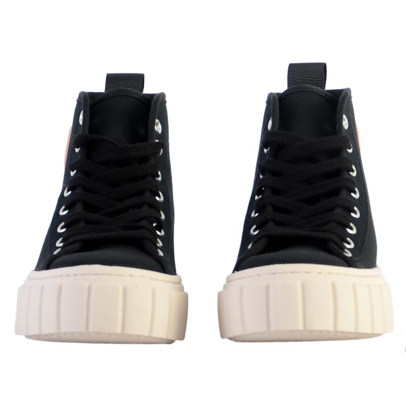 Sneakers Deportivas Mujer Victoria ABRIL BOTIN LONA  Negro