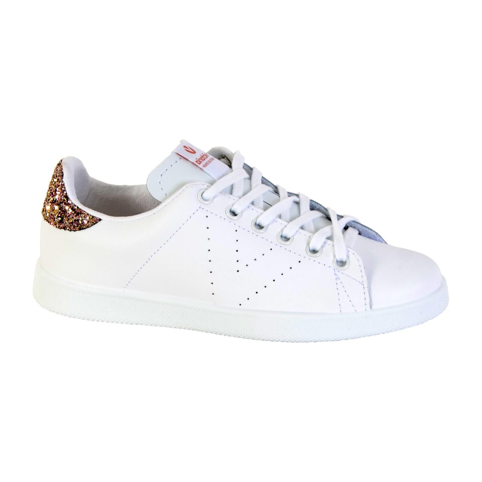Baskets blanches en cuir pour femme 125104 2/6