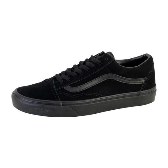 Zapatos Vans Old Skool negro ante-textil