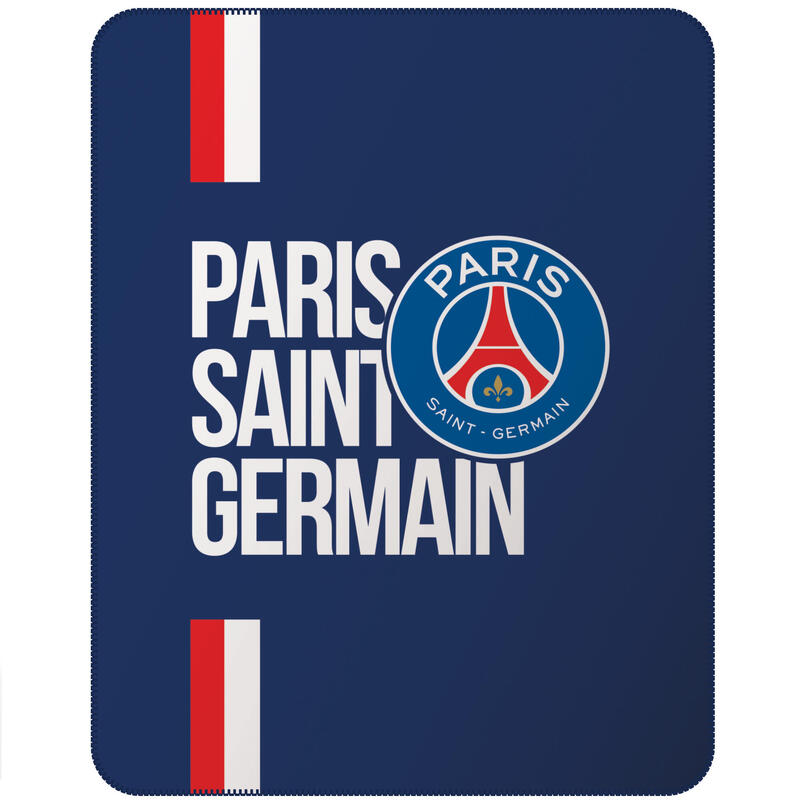 Plaid polaire 110x140 cm 100% polyester football Paris - Style