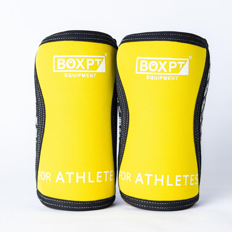 Rodilleras Mostaza BOXPT 7mm Amarilla