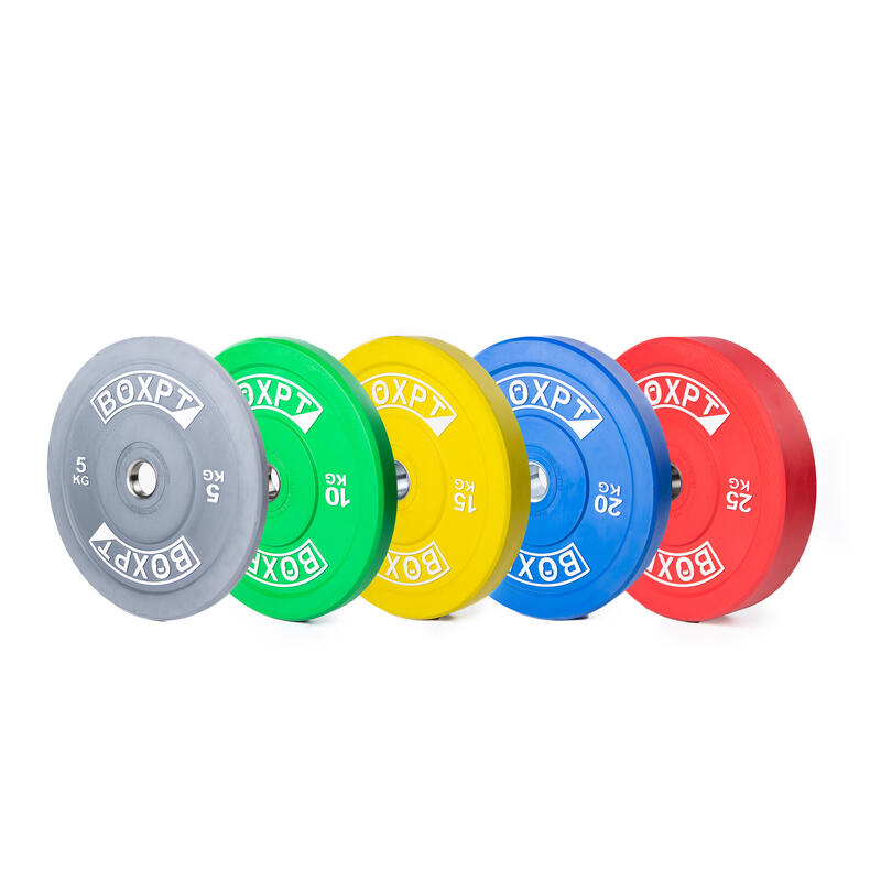 DISCO BUMPER DE HALTEROFILISMO 25kg box pt