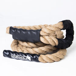 TUNTURI Corde ondulatoire de musculation battle rope crossfit 9m