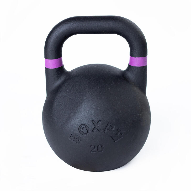 Kettlebell de Competicion "Powder Coated" BOXPT 20kg Negro