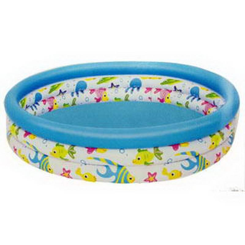 3-Ring Kids Inflatable Pool 1.22M x 25cm