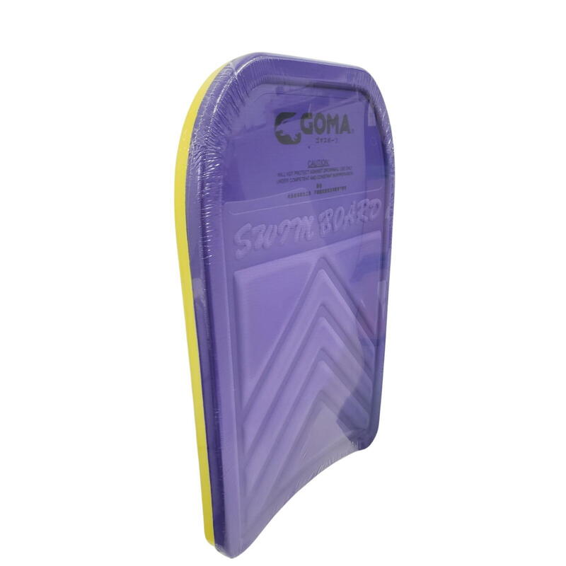 Hard EVA 2-Color Kickboard - Purple/Yellow