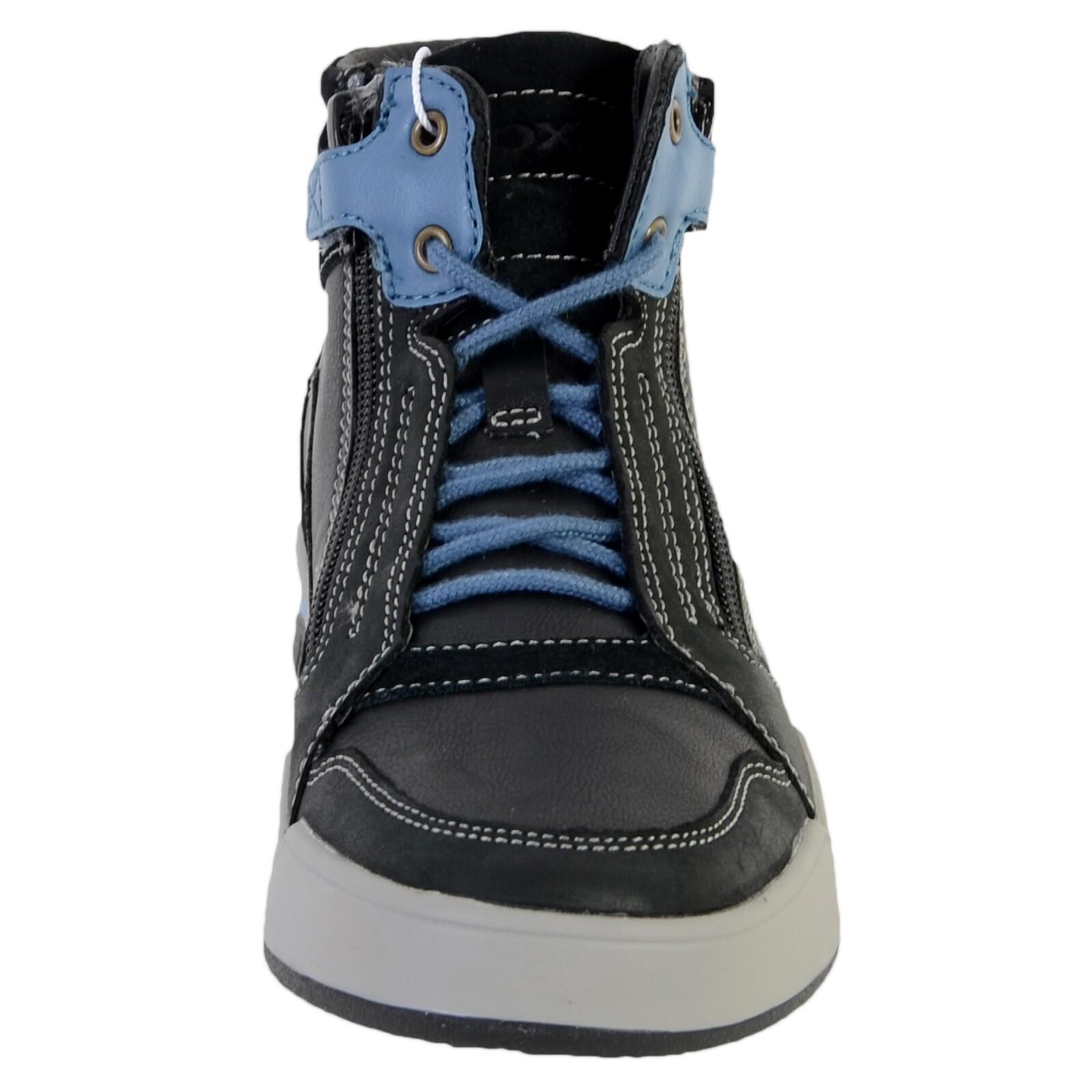 Basket Montante Geox Enfant Garçons J Perth B.D - SYNT+WAX.LEA 4/4