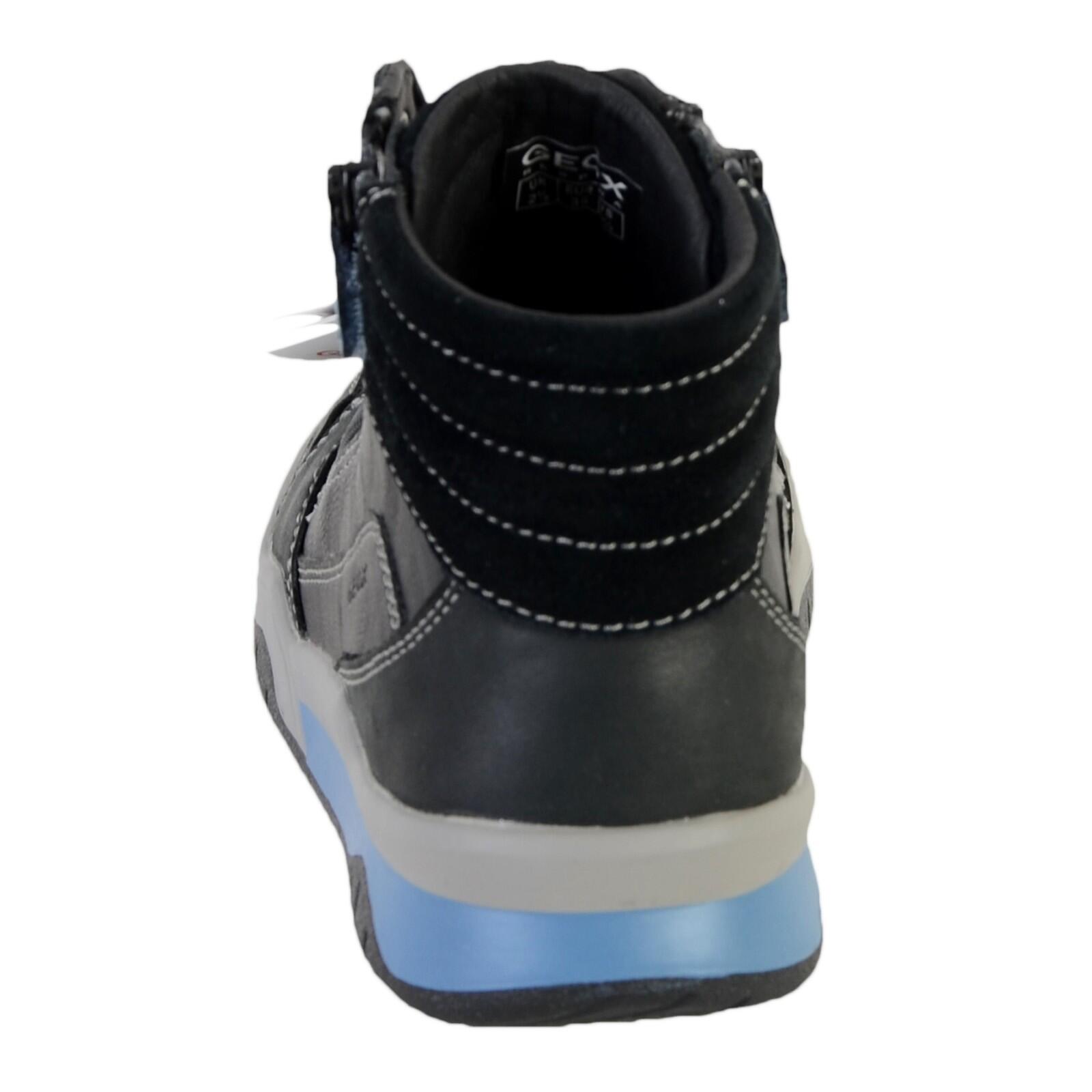 Basket Montante Geox Enfant Garçons J Perth B.D - SYNT+WAX.LEA 3/4