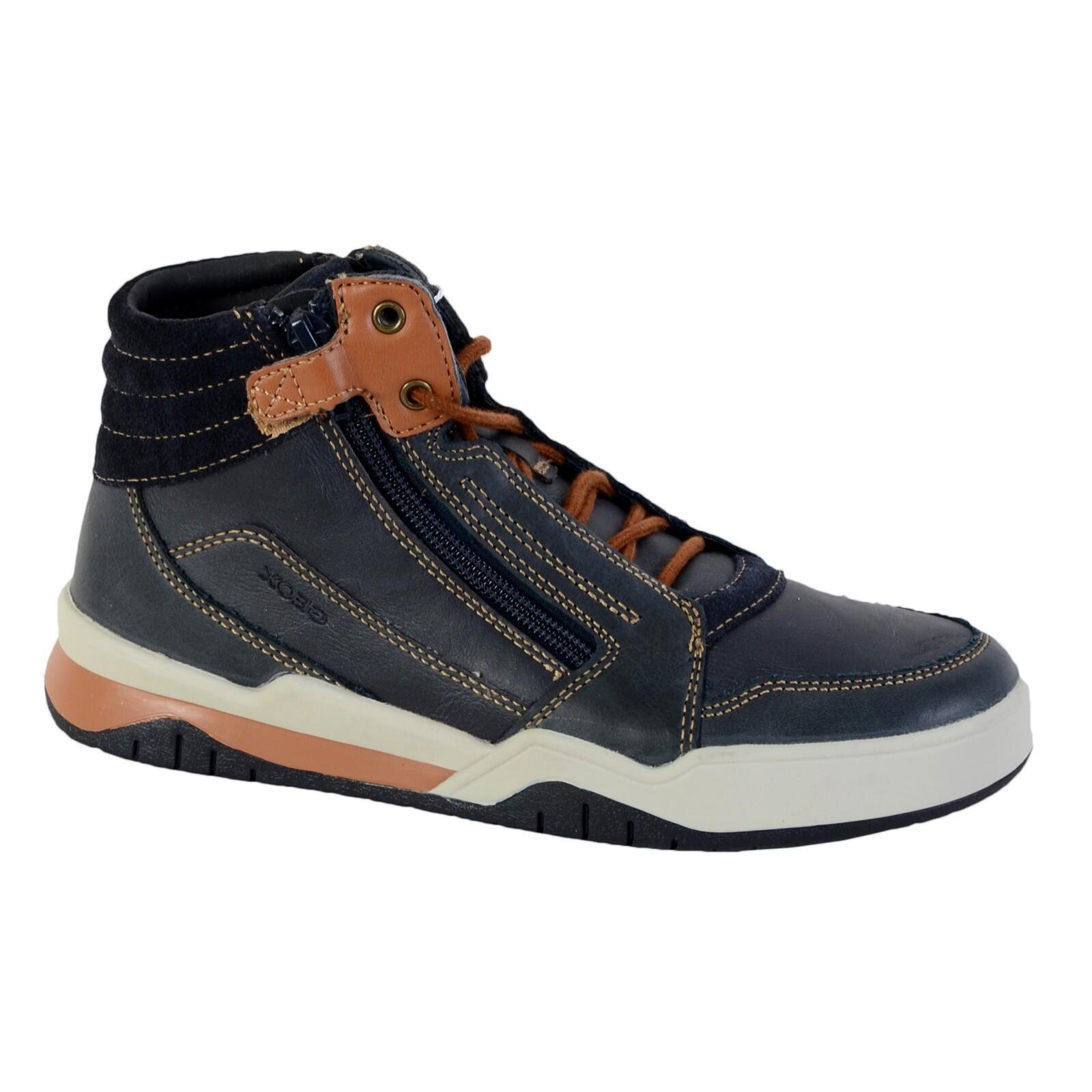 Basket Montante Geox Enfant Garçons J Perth B.D - SYNT+WAX.LEA 2/5