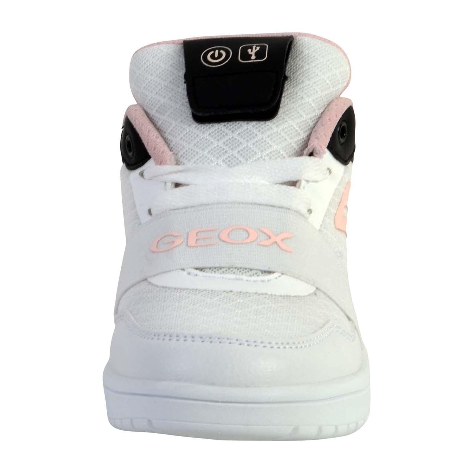 Basket Geox J Xled G. A - MESH+TUMBL.SYN - Enfant 4/4