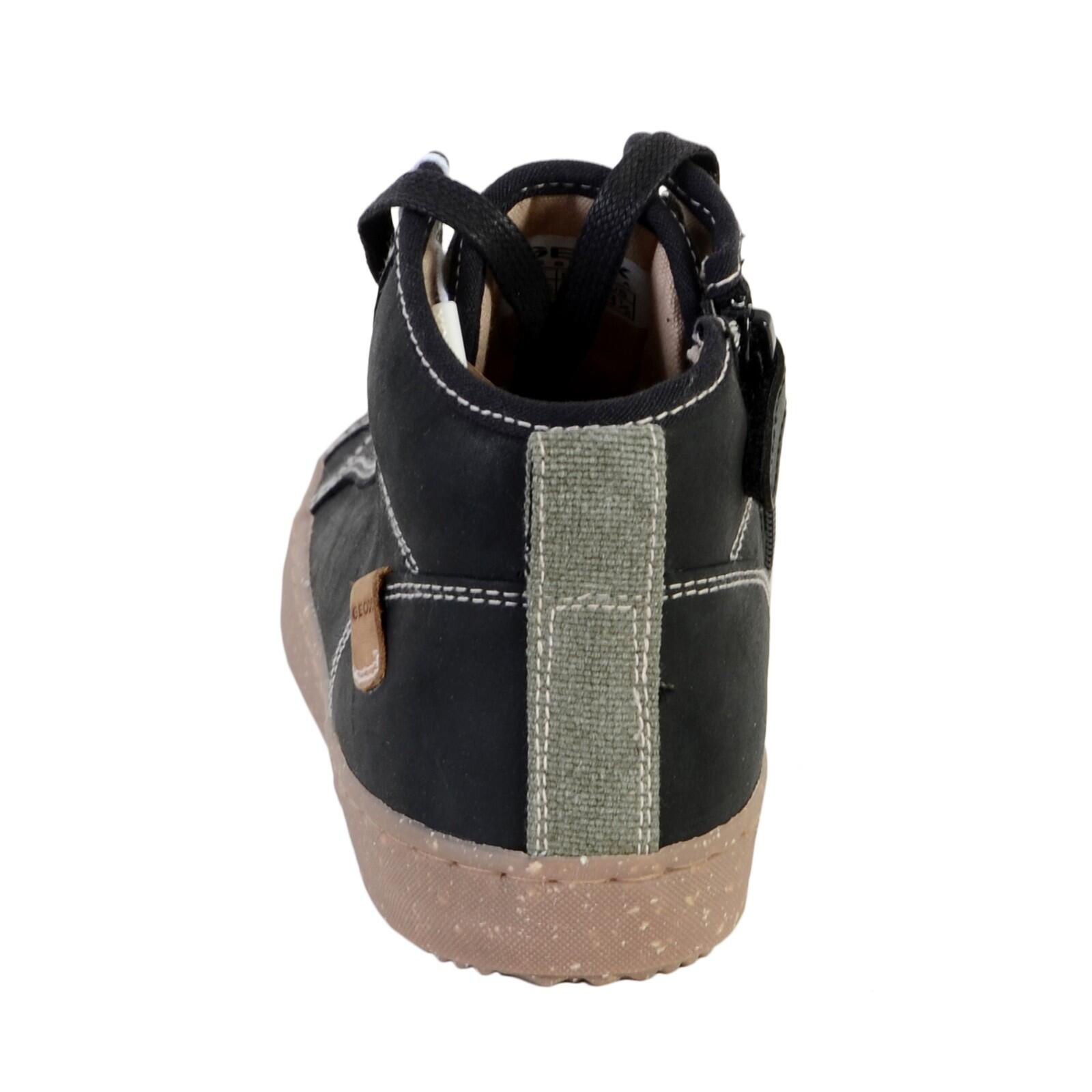 Basket Montante Geox Enfant Garçons J Alonisso B.G - WAX.LEA+CANV 3/5