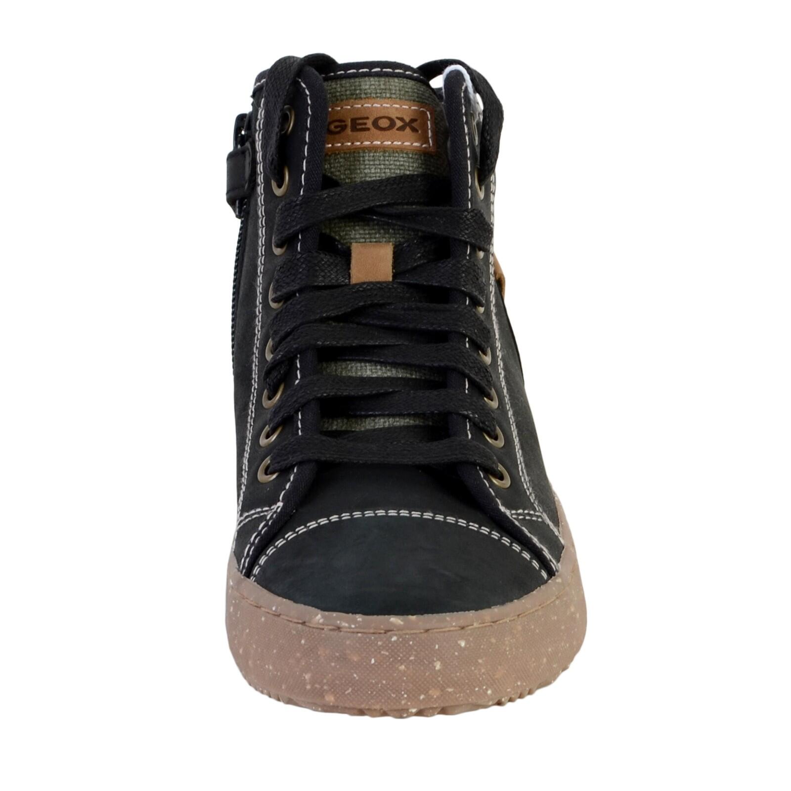 Basket Montante Geox Enfant Garçons J Alonisso B.G - WAX.LEA+CANV 4/5
