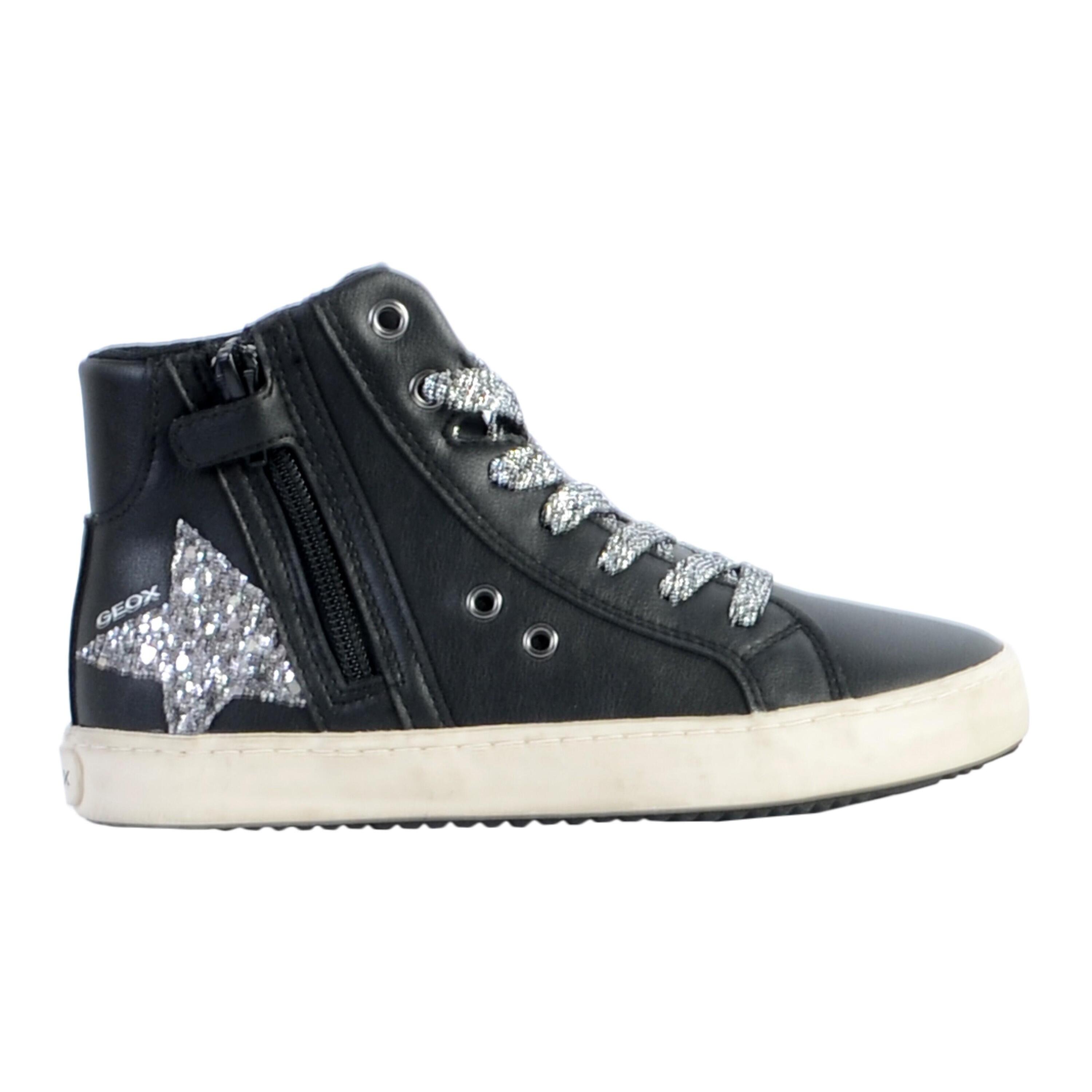 Geox J KALISPERA GIRL Zwart / Violet / Blauw - Gratis levering | ! - Schoenen Hoge sneakers Kind € 69,90 Geox J KALISPERA GIRL Zwart / Violet / Blauw - Gratis levering | ! - Schoenen Hoge sneakers Kind € 69,90