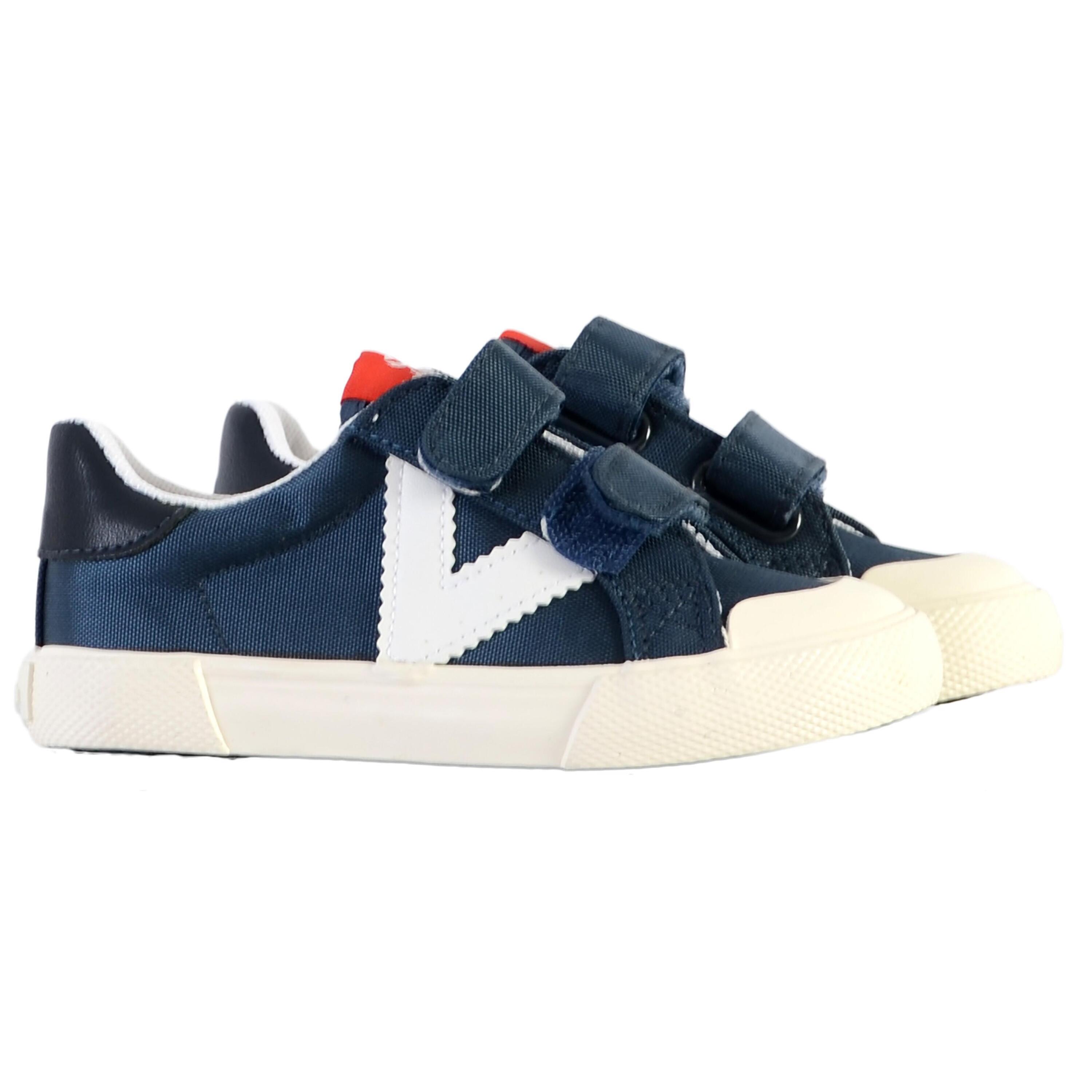 Basket Basse à scratch Enfant Victoria - Enfant 3/5