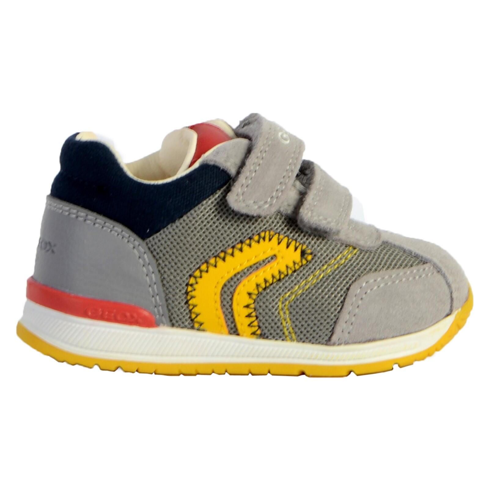 Basket Geox Bébé Garçons B Rishon B.B - Mesh+Suede - Enfant 2/4