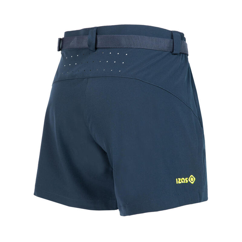 Izas RILLO W Short de trekking/randonnée extensible à séchage rapide, femme