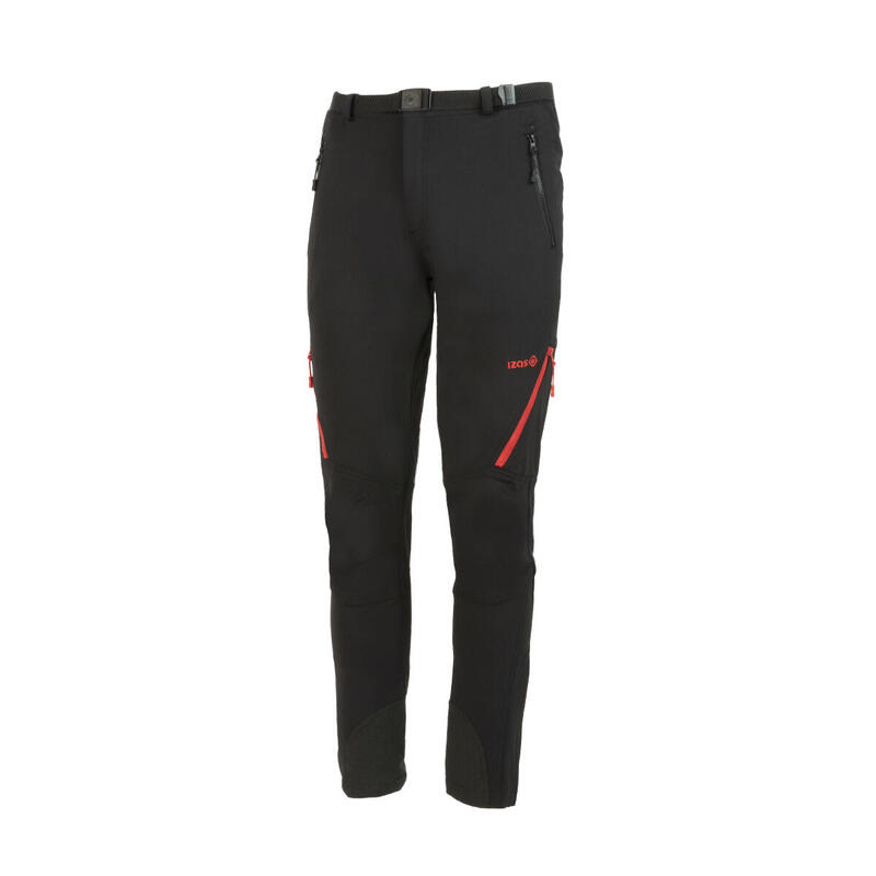 Pantalón de Trekking de hombre AGON , patrón regular fit y bajo ajustable. Izas