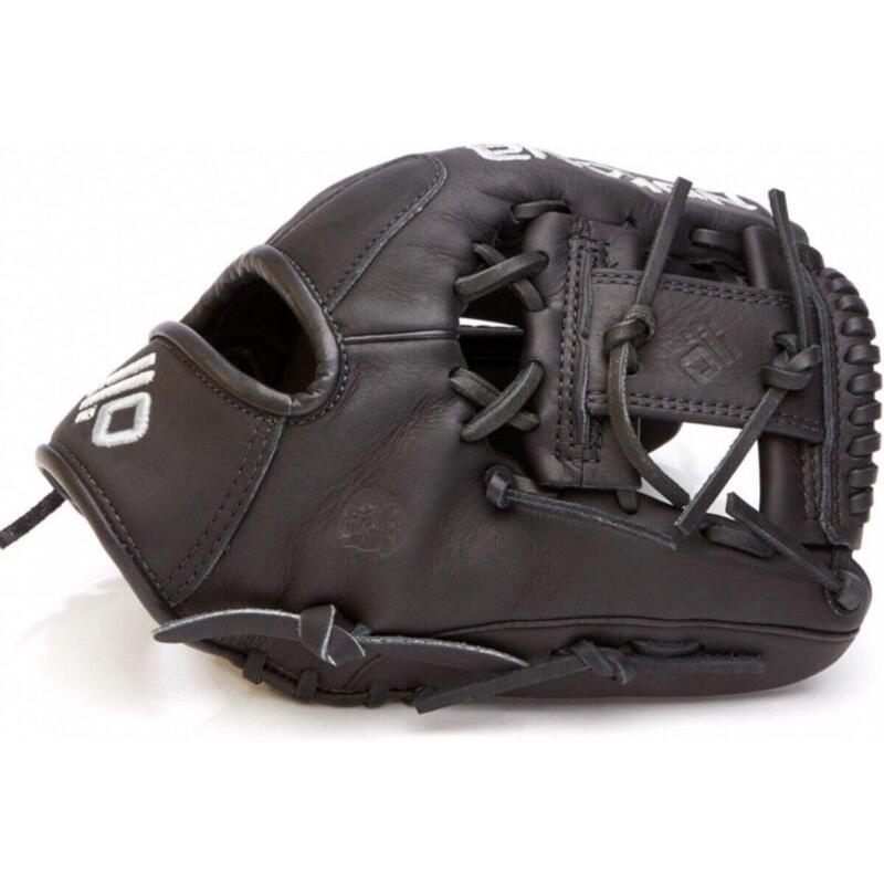 Baseballhandschuh - A-1150-BK - Kalbsleder - Pro - Schwarz - I-Web - 11,5 Inch