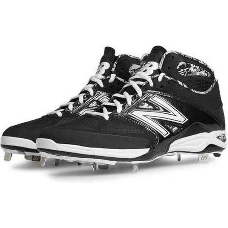 Zapatillas de béisbol - medio - de metal - (Negro/Blanco) - US 7 | Decathlon