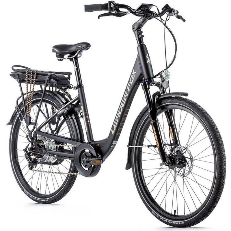 Elektrische fiets city 26 motor achterwiel Leader Fox Lotus 2022 7V Bafang 36V 4