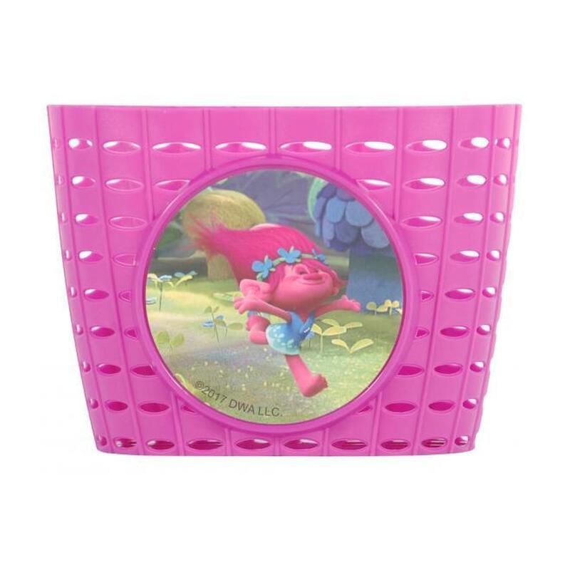 Fietsmand Punky plastic - roze