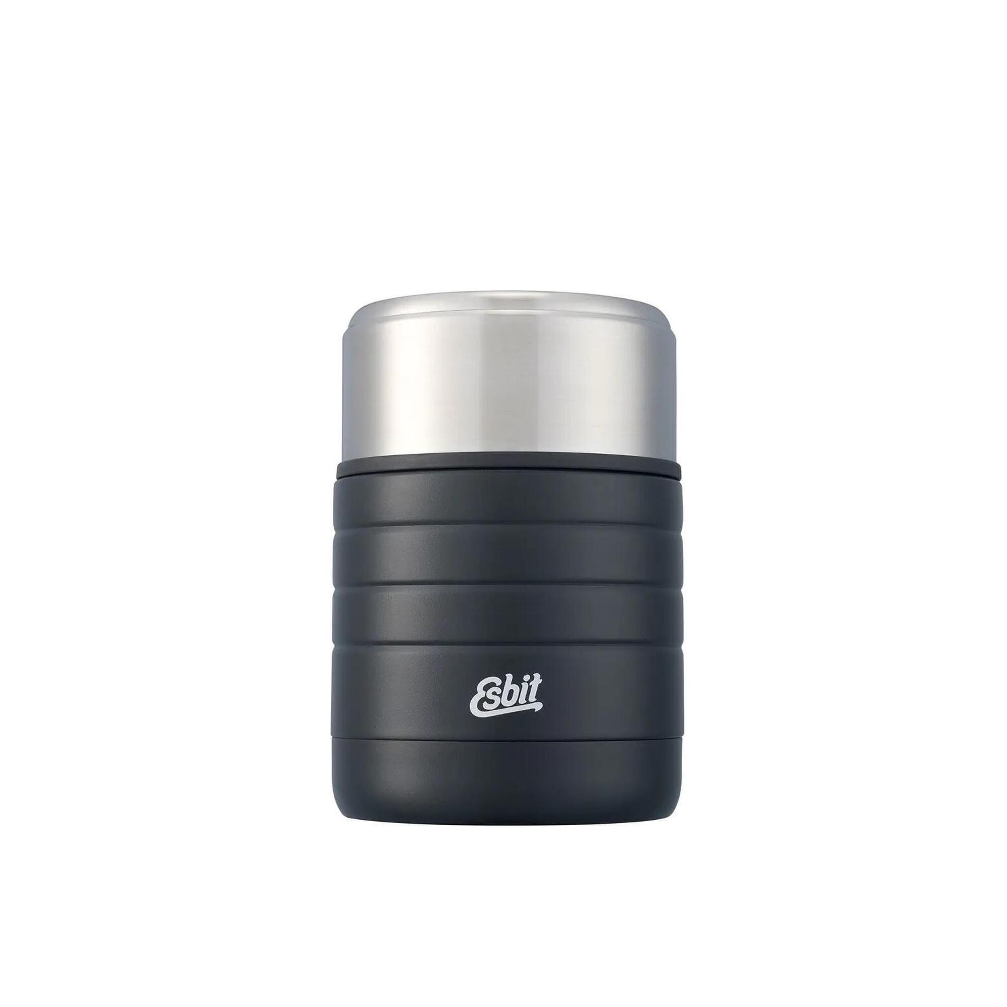 Termos inox pentru mancare Esbit Majoris FJ800TL-DG, negru, 0.8 litri