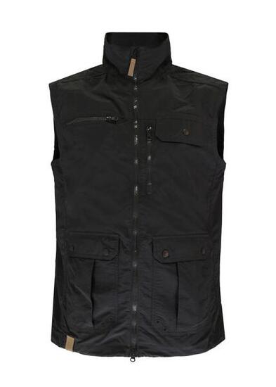 Wanderweste Emil Wandern/Outdoor/Trekking Herren Black Ohne Atmungsaktiv