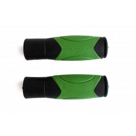 Grips puños bici urbana verde