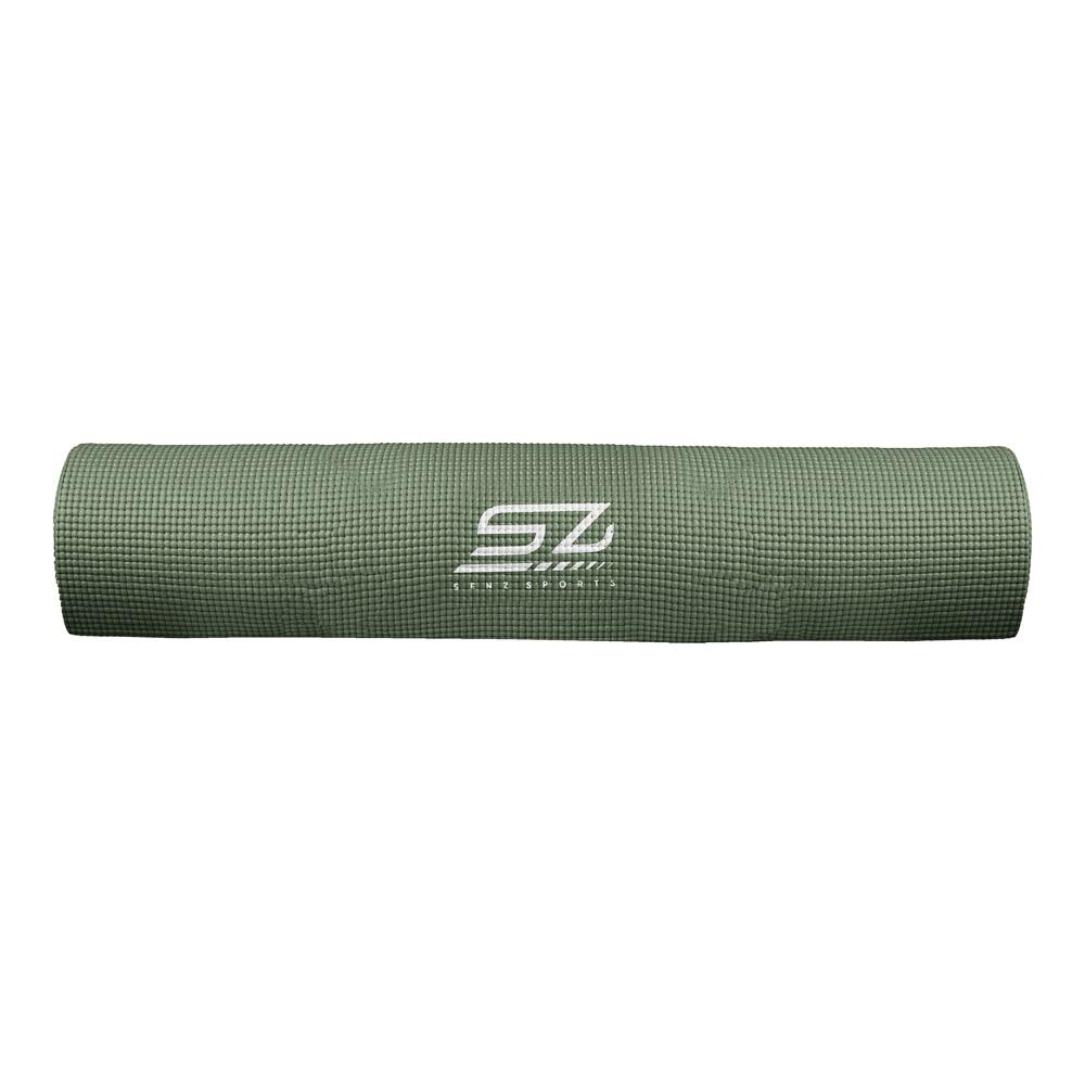 Tapis de yoga Premium - Vert avec impression 2/7